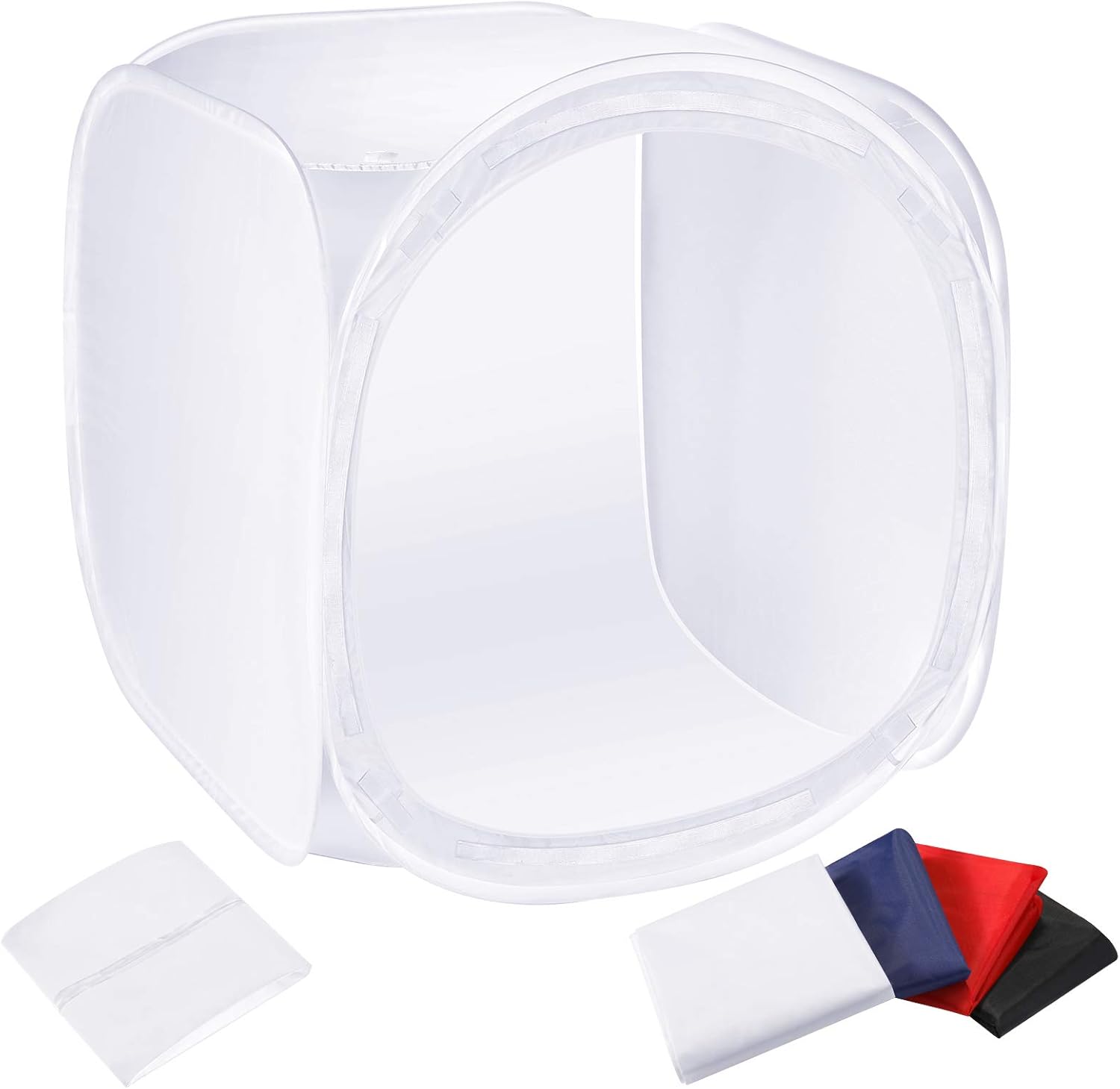 24” × 24” Foldable Tabletop Photo Studio Light Box with 120 LED Lights J743