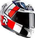 XL White Red Blue Helmet W12007