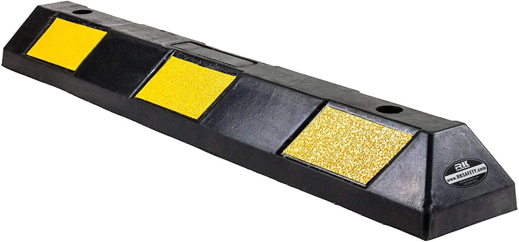 72 Inch Heavy Duty Rubber Parking Curb N85453