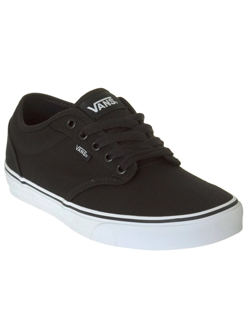 Canvas Black/White Vans Shoes W816641