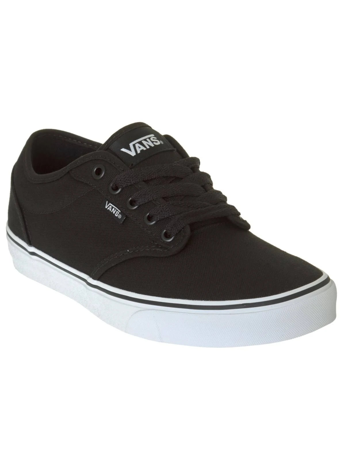 Canvas Black/White Vans Shoes W816641