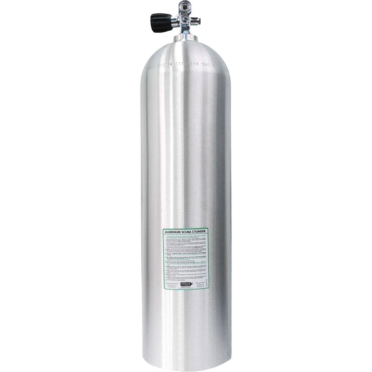 80 Cubic Foot Aluminum Tank with Pro Valve K75042