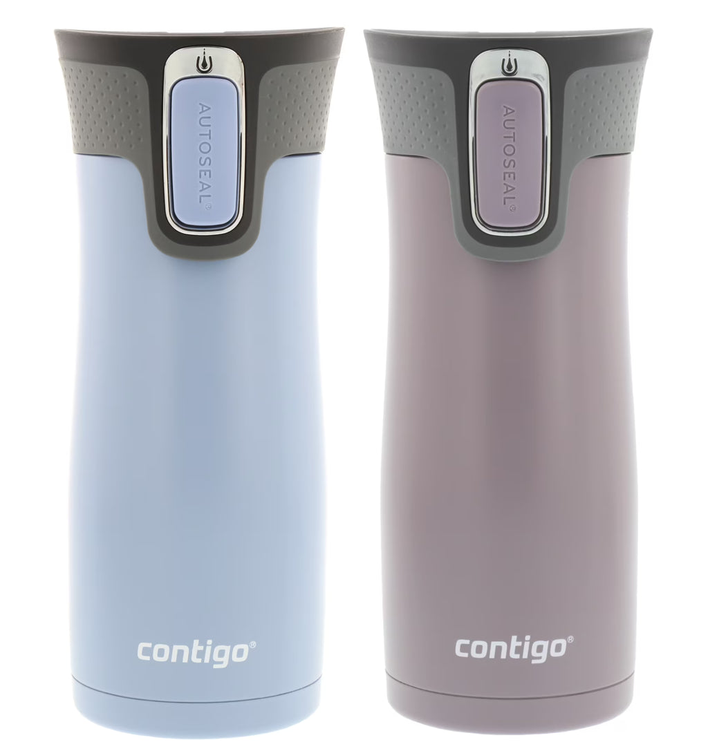 16 oz Autoseal Travel Mug 2 Pack F5046