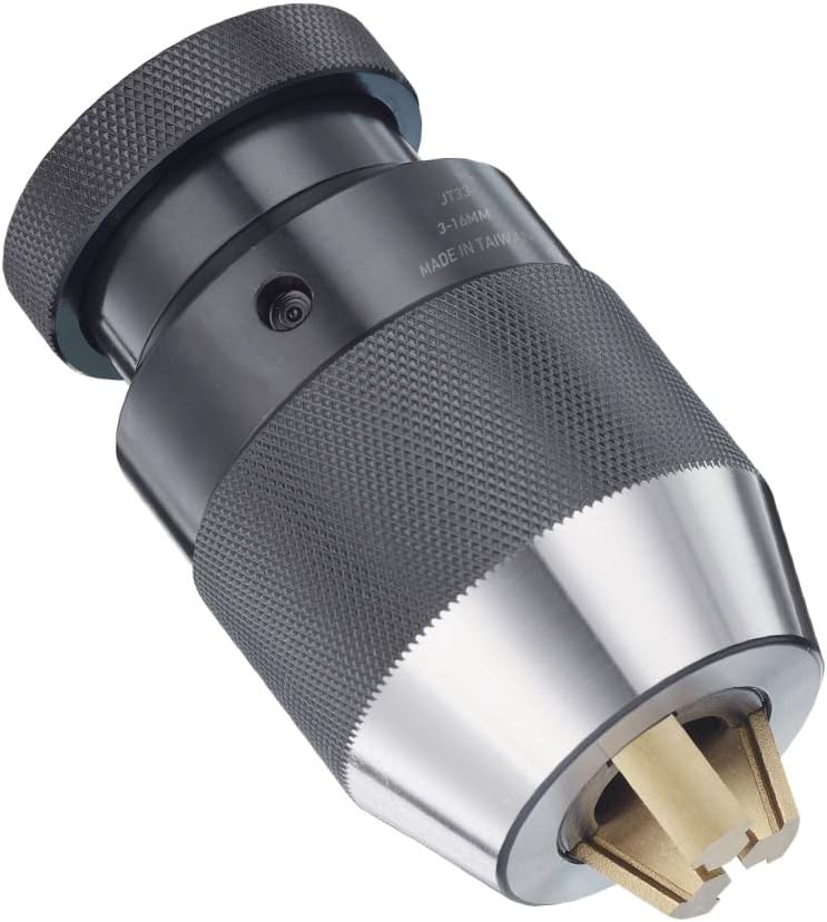1/64"-1/2" Heavy Duty Keyless Drill Chuck, JT6 Mount, Titanium Jaws R3999
