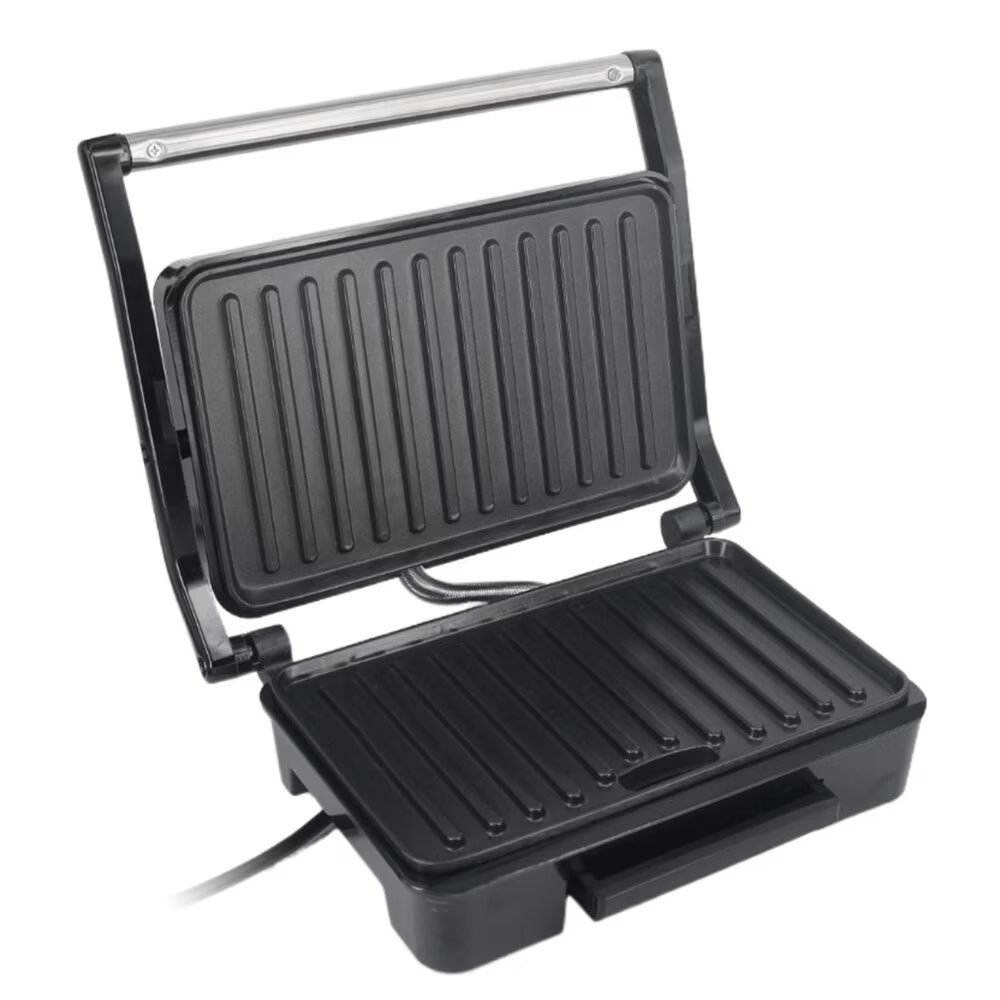 Stainless Steel 850W Nonstick Panini Maker Sandwich Machine Z4009