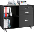 White 3 Drawer File Cabinet with Lock O88959