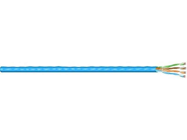 23/4 CAT6 Ethernet Riser Blue Data Cable Cord, 500 ft D30367