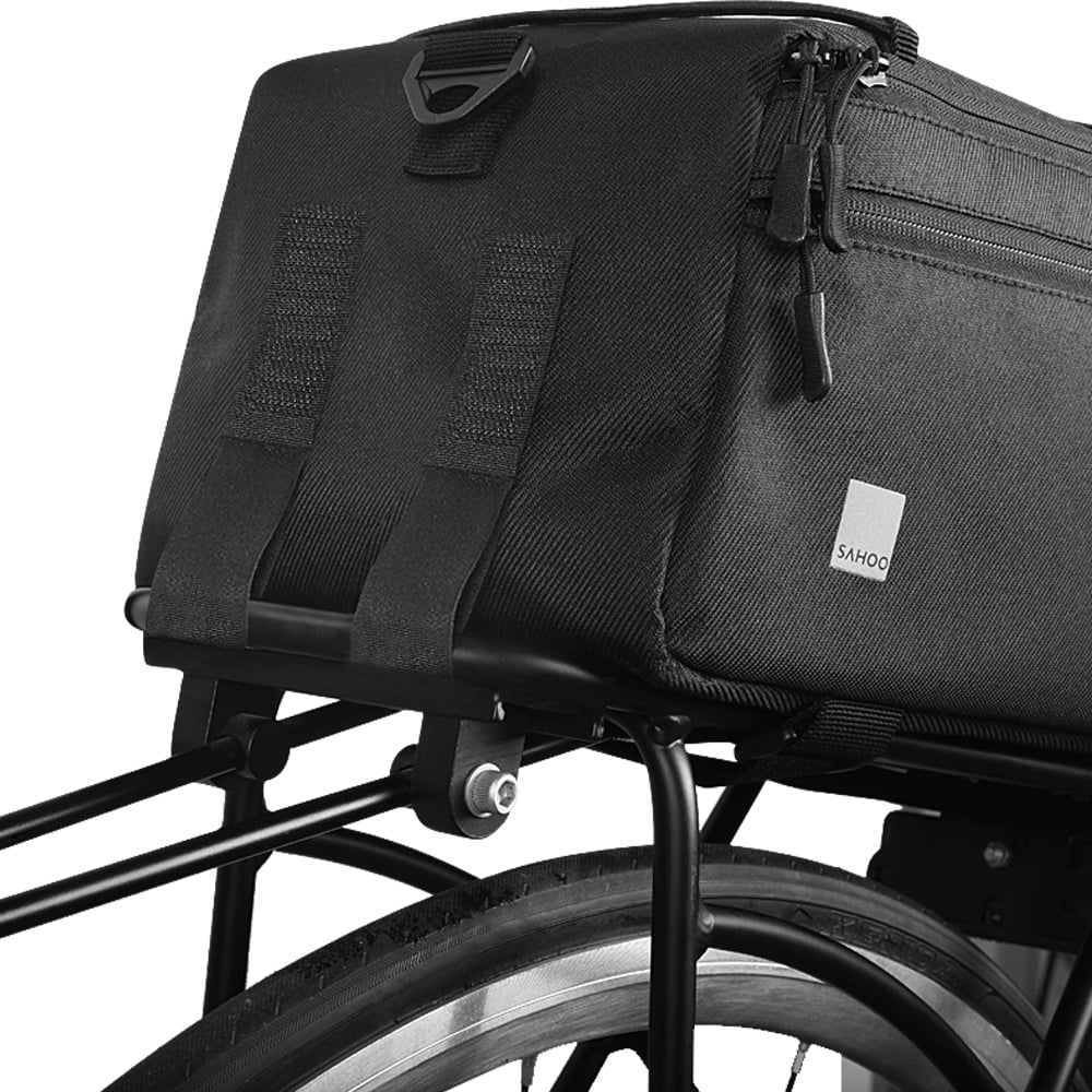 Insulated Trunk Cooler Bag Bike Rear Seat Bag Luggage Rack Pannier Bag O96299