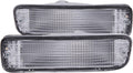 Turn Signal Light Assembly Clear Lens Chrome Pack of 2 J713597