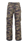Cargo Insulated Snowboard Pant, Dark Camo, XL V4056