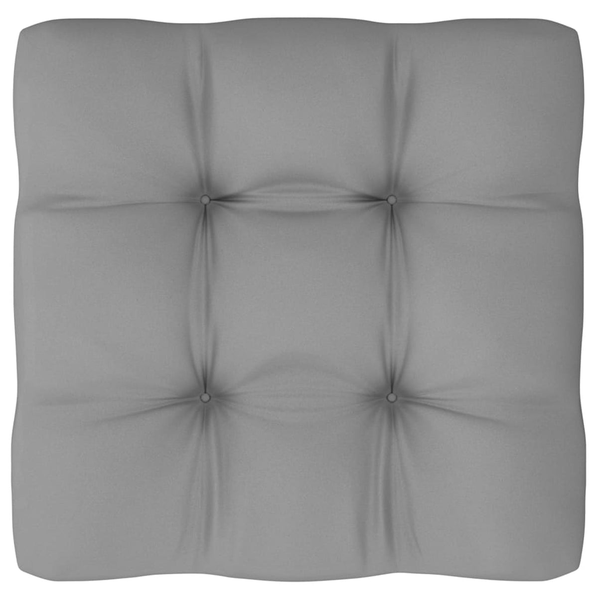 14 Piece Gray Cushioned Pinewood Sectional Outdoor Furniture Set X68741