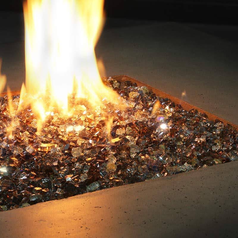1/2x22 Ocean Deep Pre-Mixed Fire Glass (10 lbs) K302