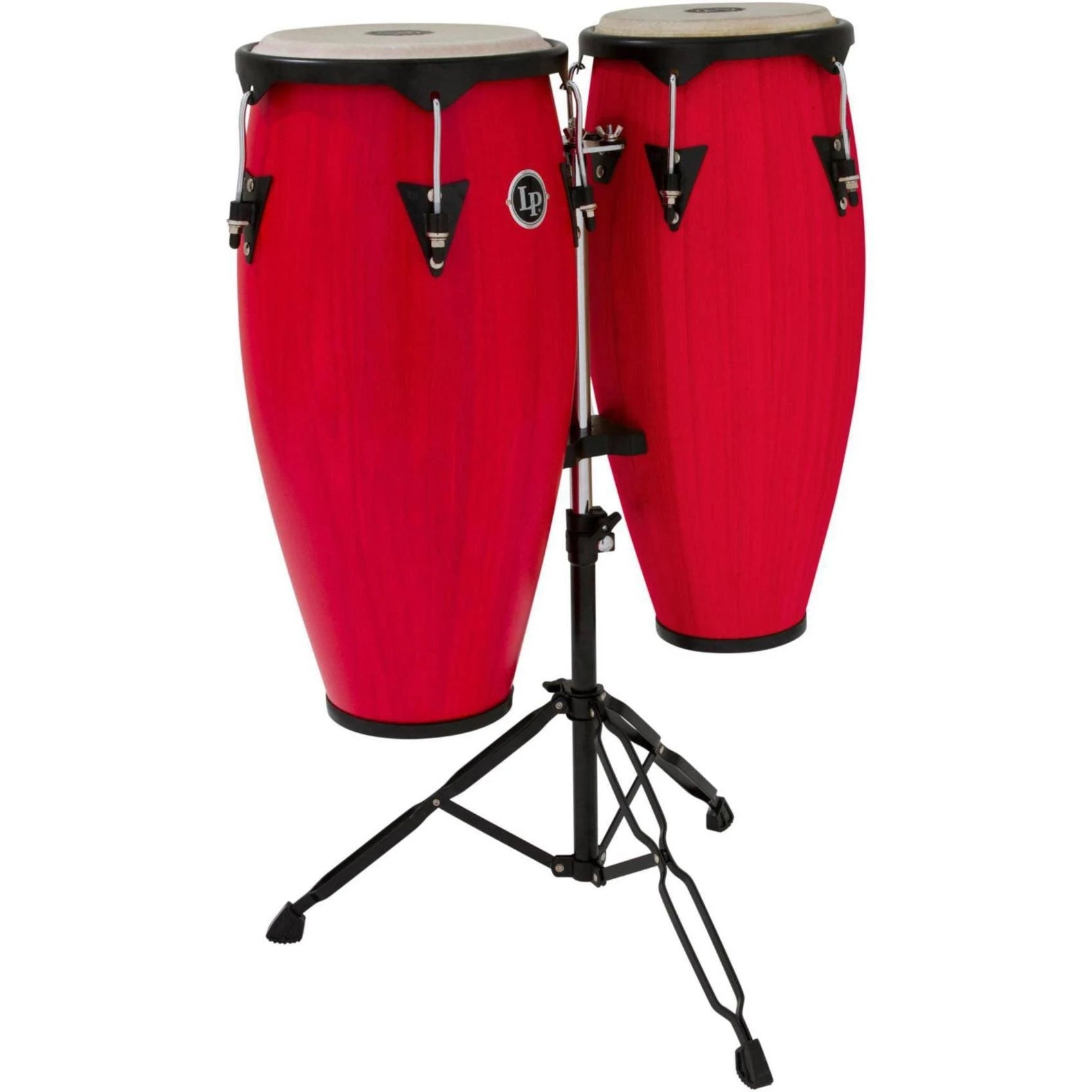 Black Conga Set with Stand P34798