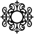 Black PVC Pierced Ceiling Medallion J490727