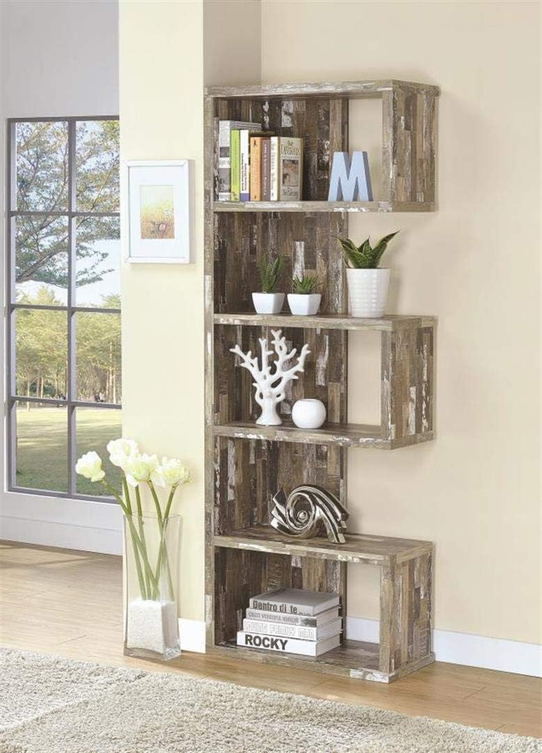 Salvaged Cabin Bookcase K6784