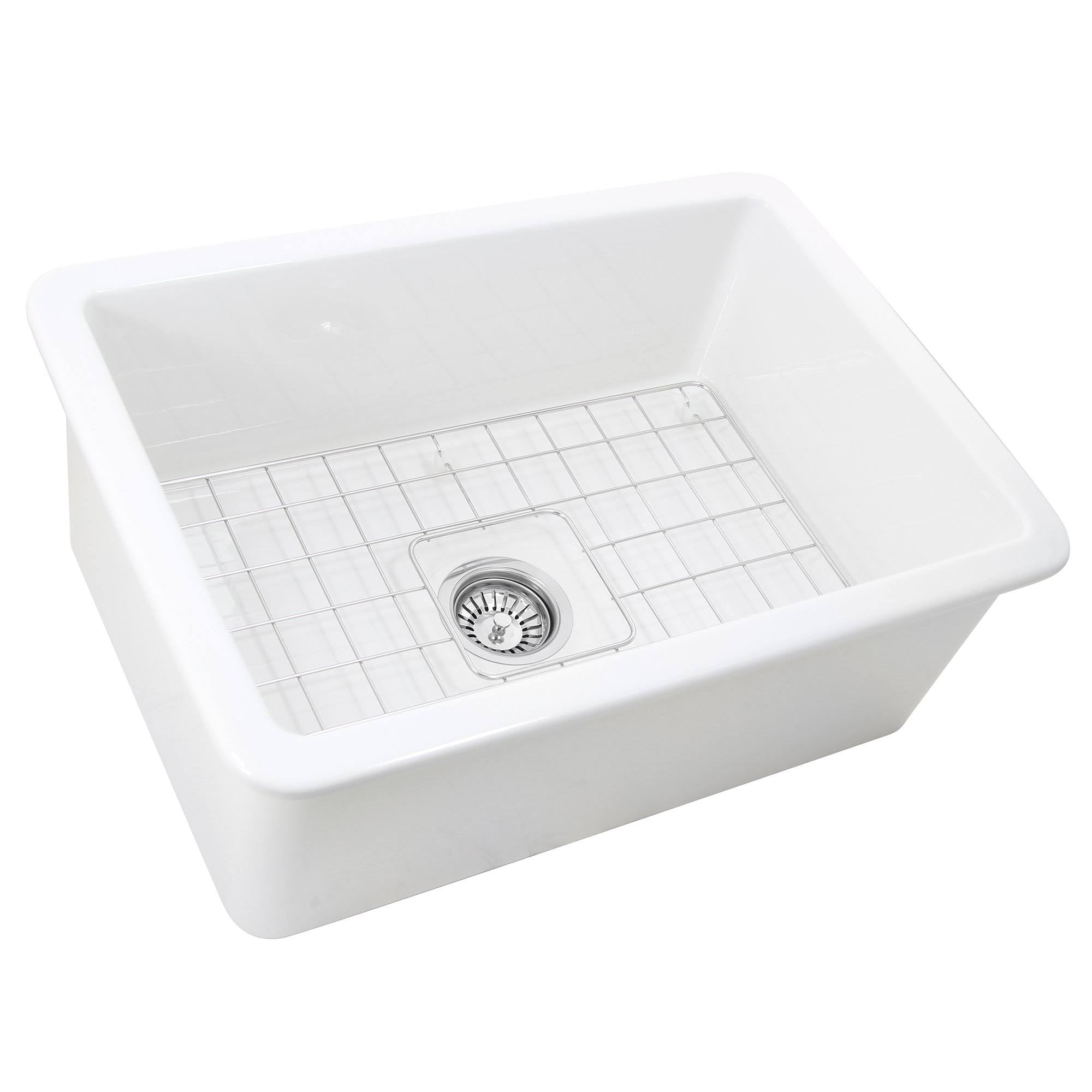 27 inch Undermount Fireclay Kitchen Sink C975