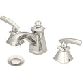 Polished Nickel Two-Handle Widespread Lavatory Faucet Y991