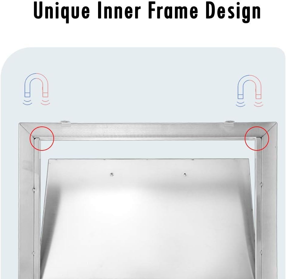 Stainless Steel Outdoor Kitchen Door 14''W X 20''H J938811