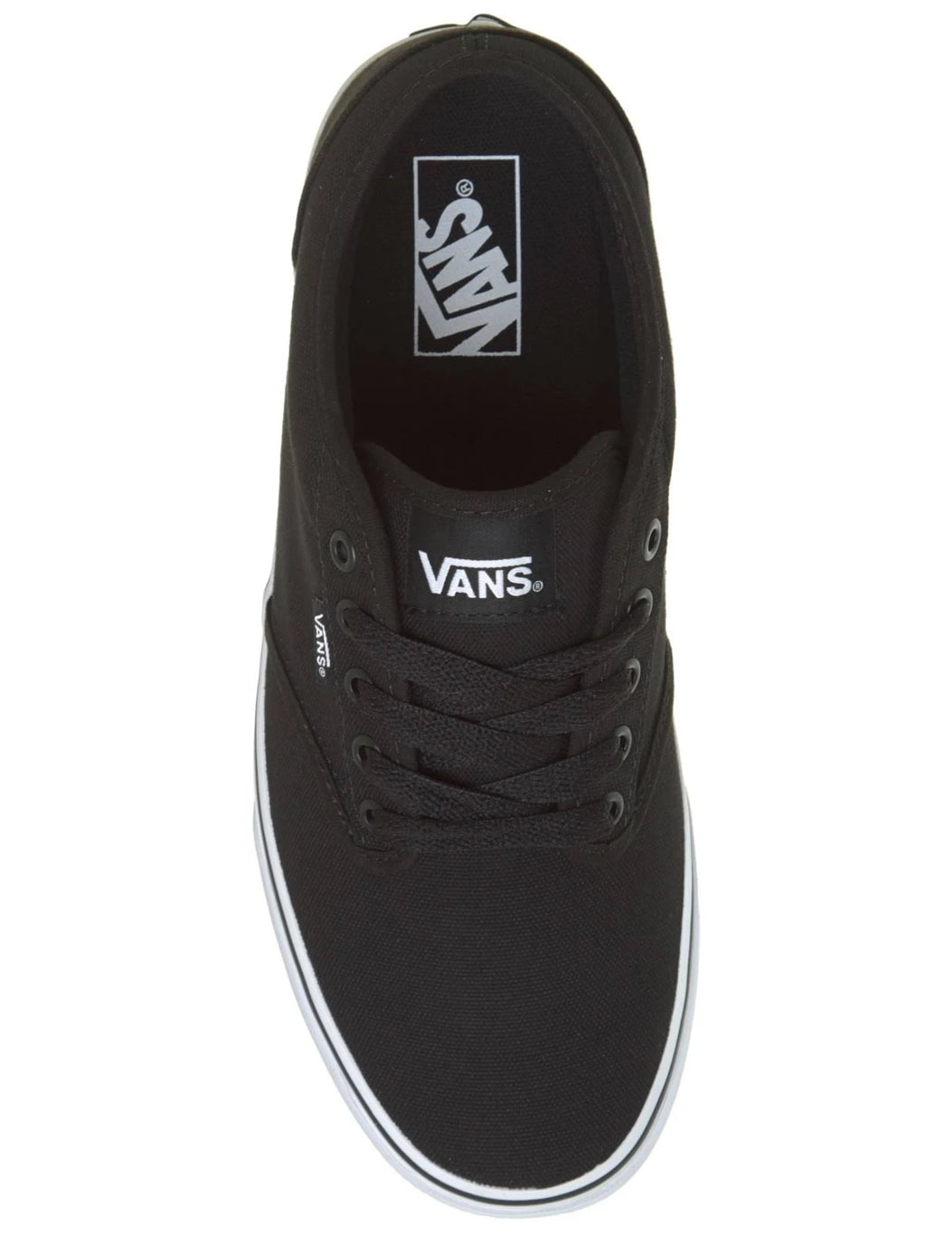 Canvas Black/White Vans Shoes W816641