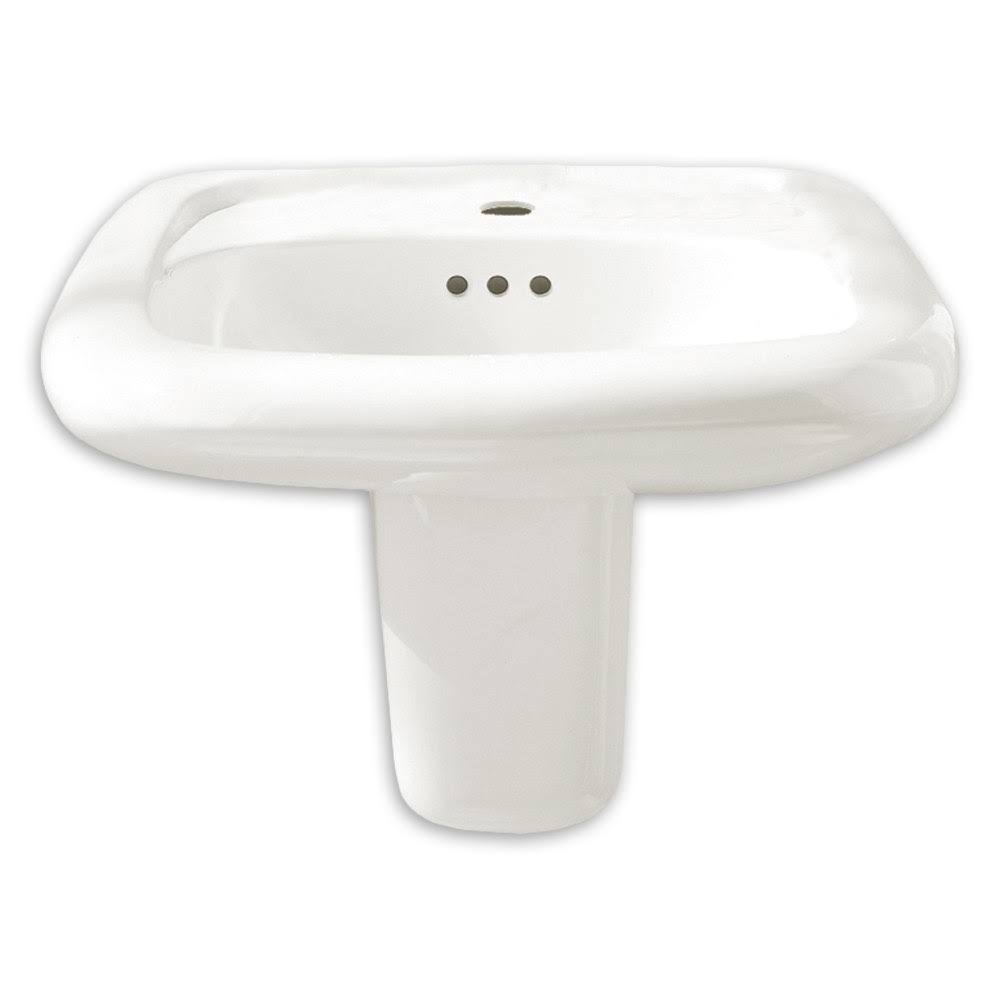White Bathroom Sink V61221