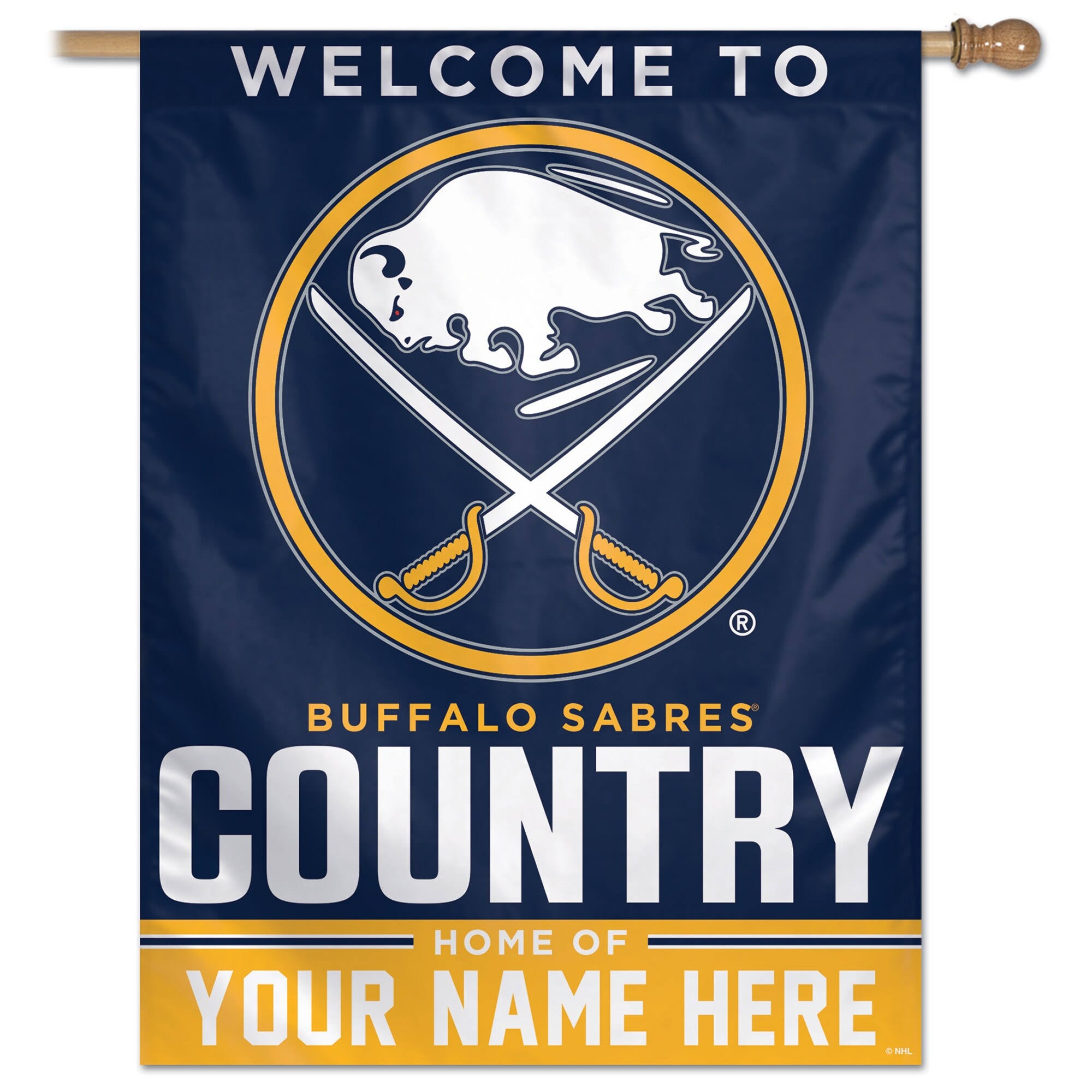 Buffalo Sabres 27 x 37 Vertical Banner J503434