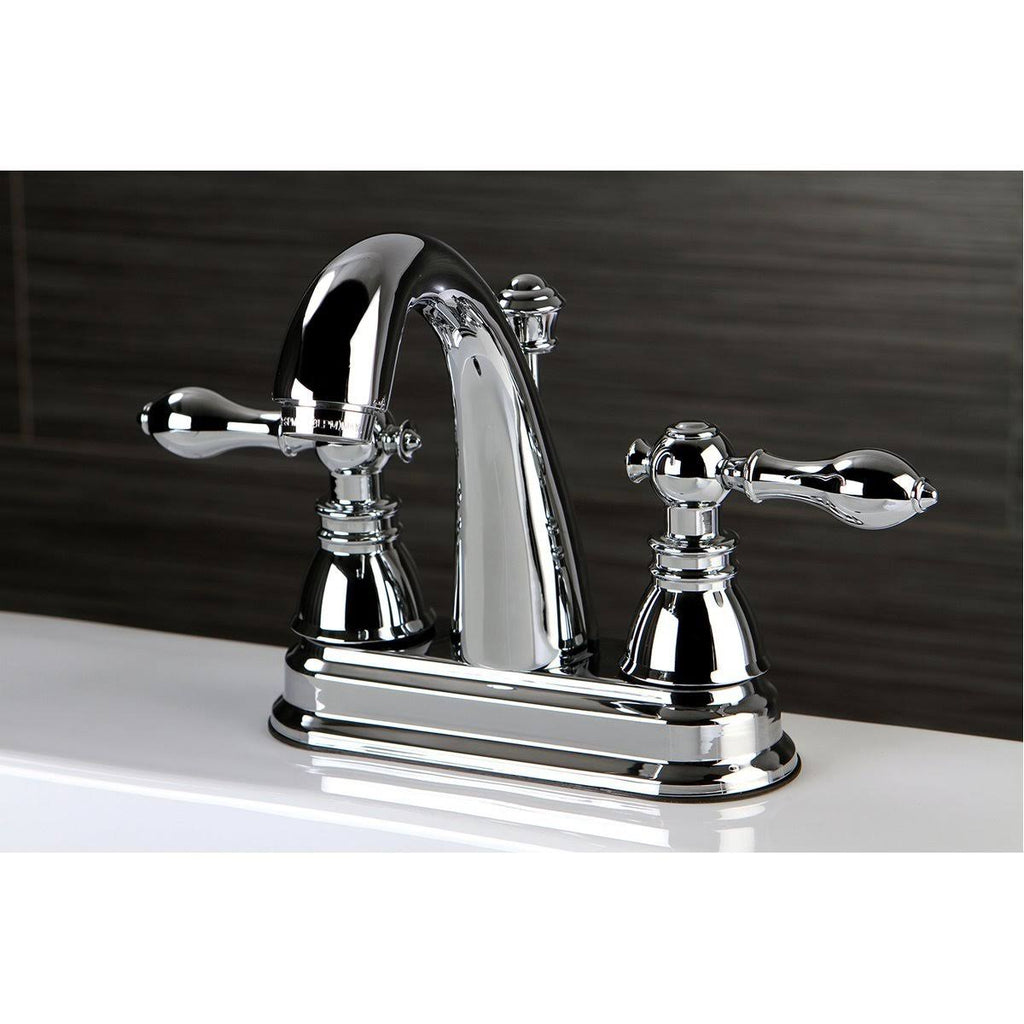 Satin Nickel Two-Handle Centerset Lavatory Faucet Y68047