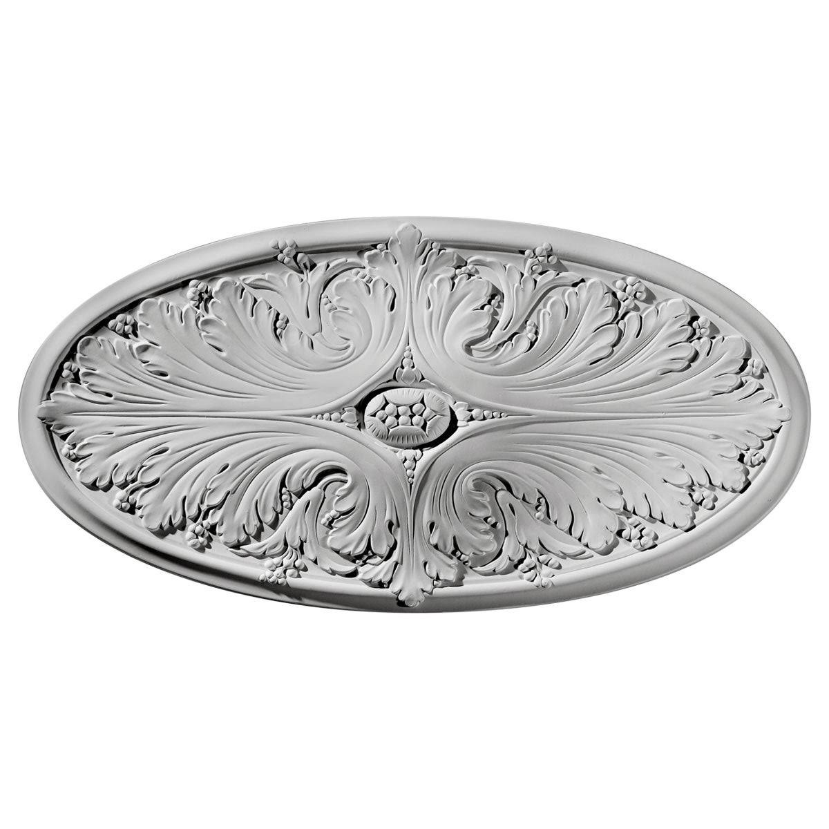 Madrid Ceiling Medallion, Hand-Painted Copper Green Patina L9753