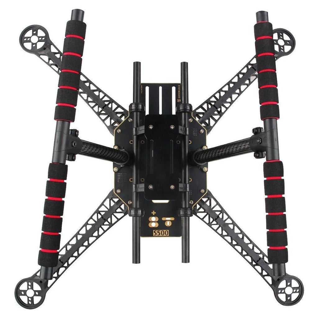 Quadcopter Fuselage Frame Kit PCB Version with Carbon Fiber Landing Gear Skid U498292