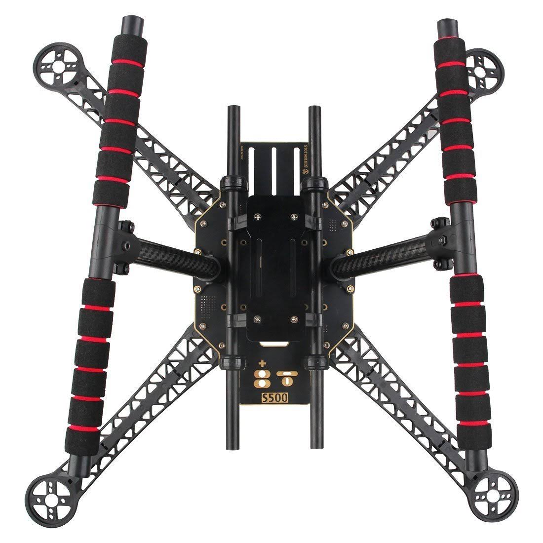 Quadcopter Fuselage Frame Kit PCB Version with Carbon Fiber Landing Gear Skid U498292