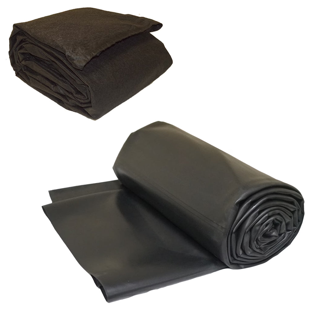20 ft. x 45 ft. 60 Mil EPDM Rubber Pond Liner Combo Y80364