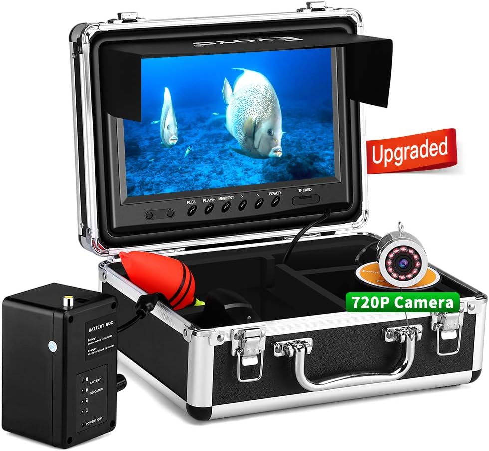 Underwater Fishing Camera with 9 inch Screen and DVR Function O7687