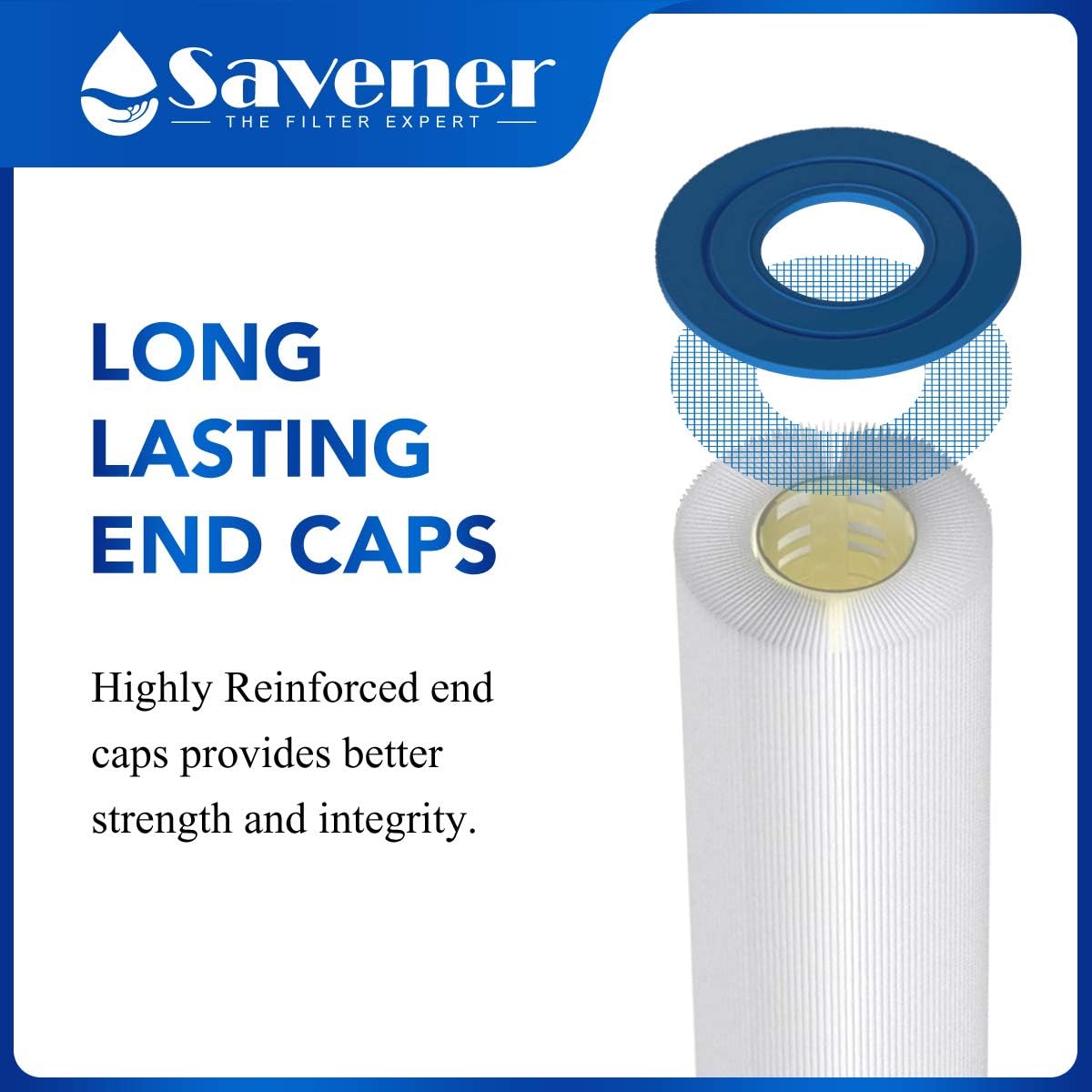 105Sq.ft Swimming Pool Replacement Filter Cartridge 4 Pack D58920