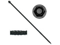 Heavy Duty Black Exterior Coated Wood Screws (25 C133138