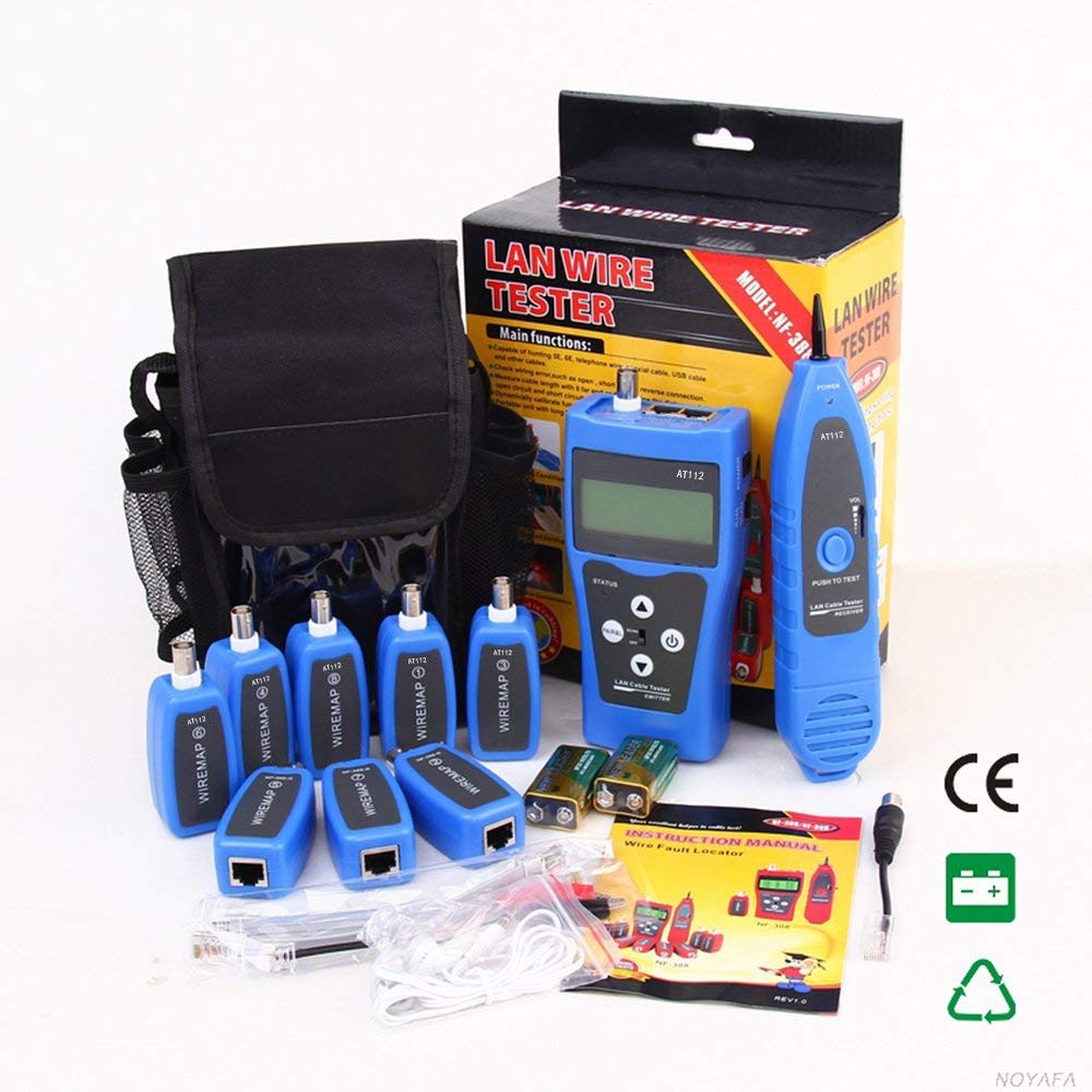 Network Ethernet LAN Phone Tester with 8 Far-end Jacks Z404073