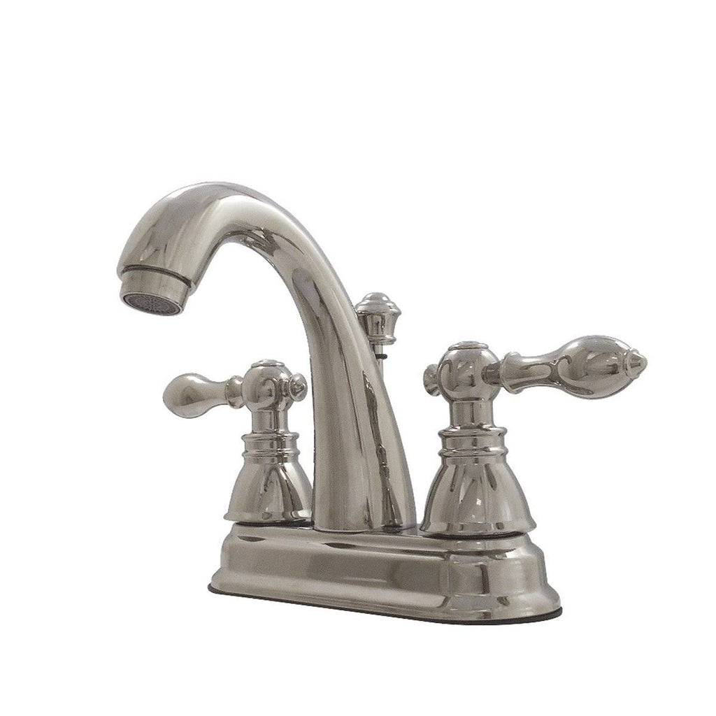 Satin Nickel Two-Handle Centerset Lavatory Faucet Y68047