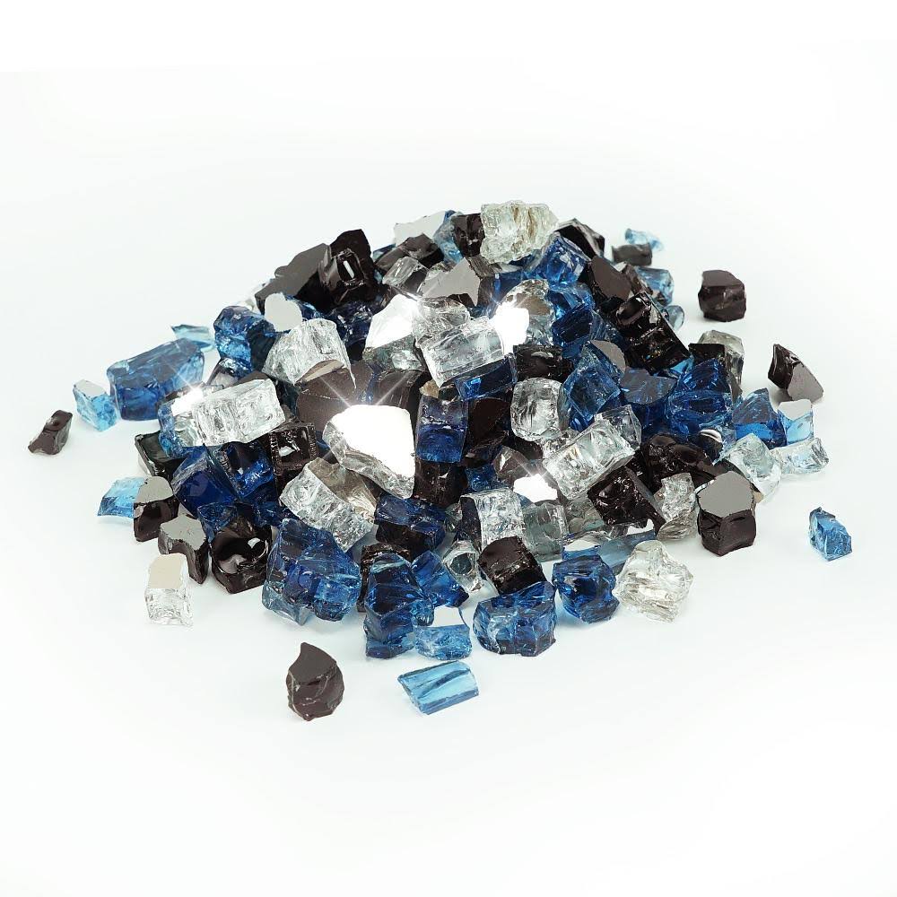1/2x22 Ocean Deep Pre-Mixed Fire Glass (10 lbs) K302