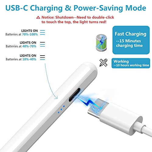 Rechargeable Stylus Pen with 5 replaceable Pen tips E177967