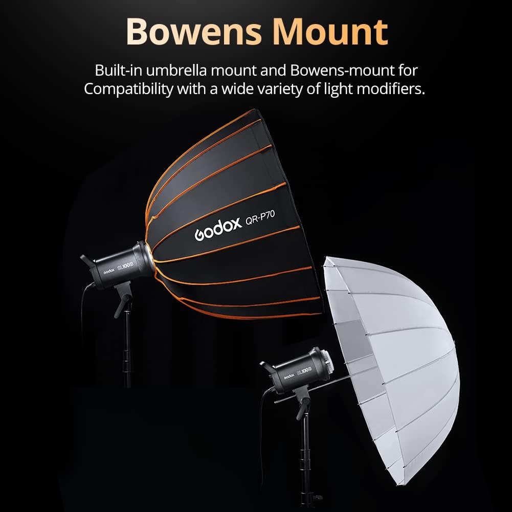100W 5600K White LED Video Light with Soft Box, Light Stand, Carrying Bag C480