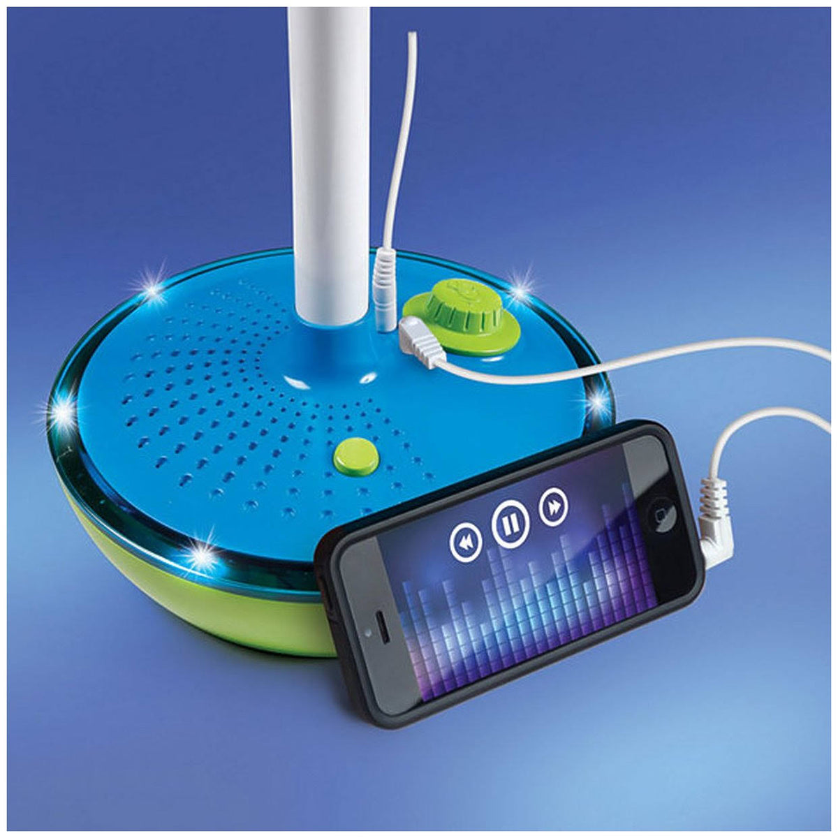 Light-Up Musical Microphone u0026 Stand R40895