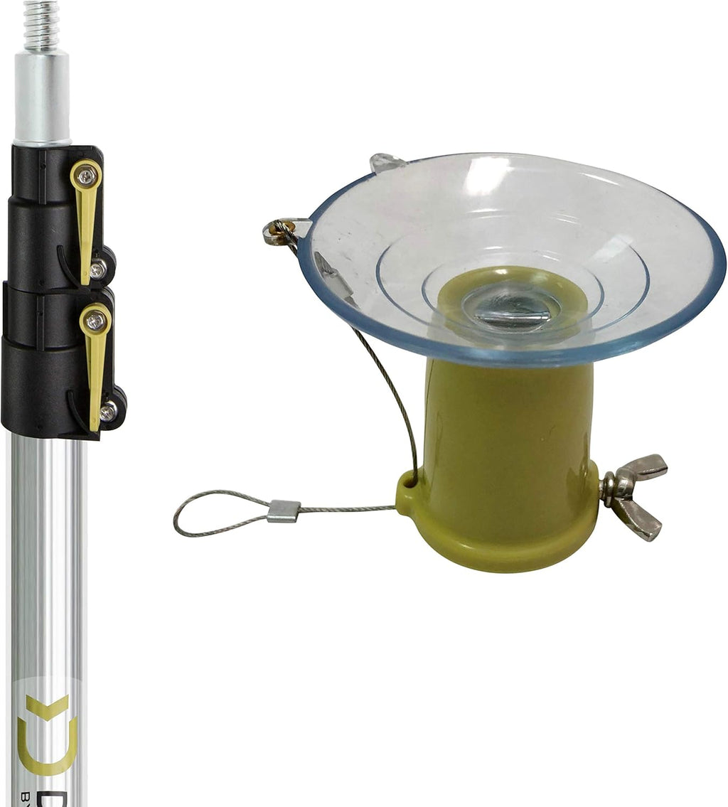 Light Bulb Changer with 7-30 Foot Telescopic Extension Pole, Suction Cup Style D207759