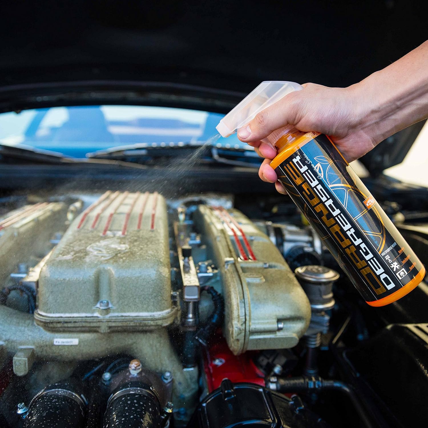 Orange Degreaser, 1 Gal. with 16 oz. Spray Bottle, Pack of 2 V8766