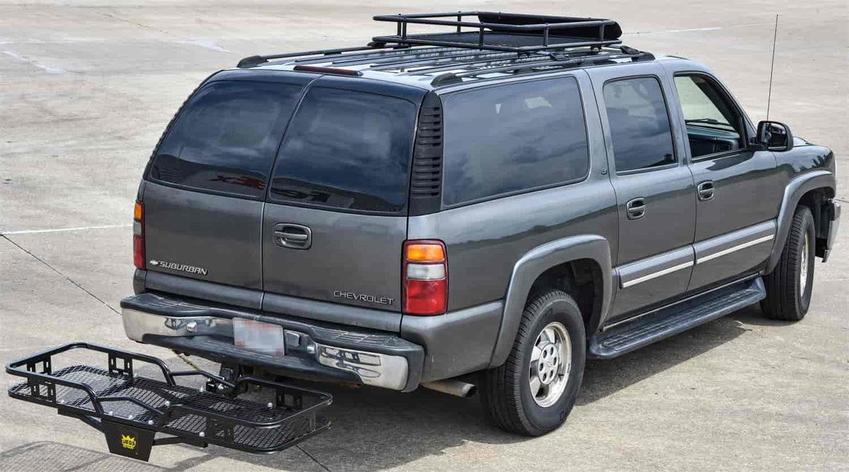 Hitch Mount Cargo Rack Folding Shank R431