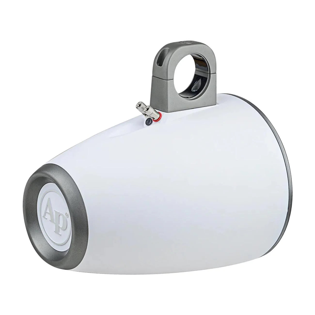 Marine 10" Wakeboard Tower Speaker Enclosures White Pair M3006