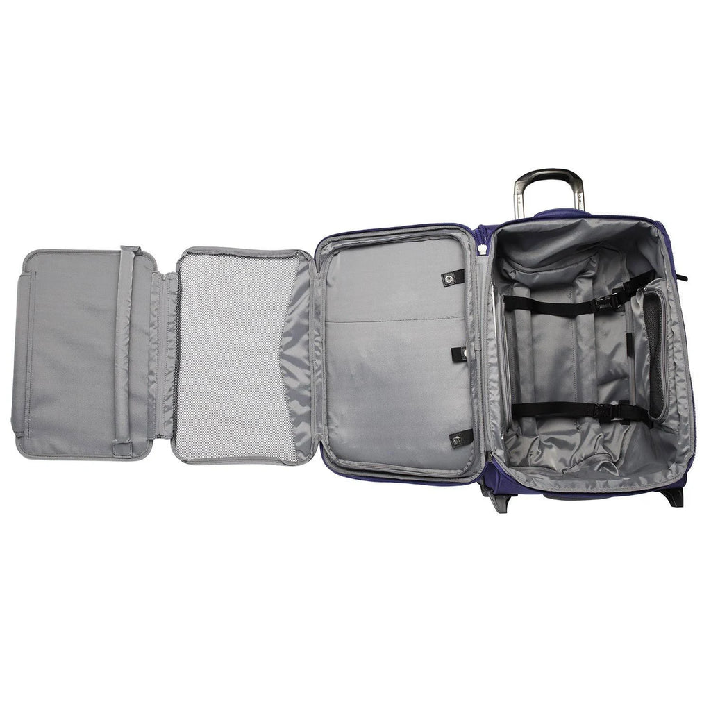 Expandable Carry-On with USB Charging Port - Blue P184543