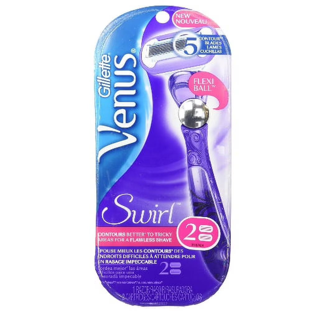 Women's Razor Handle with 2 Razor Blade Refills, Pack of 32 U195