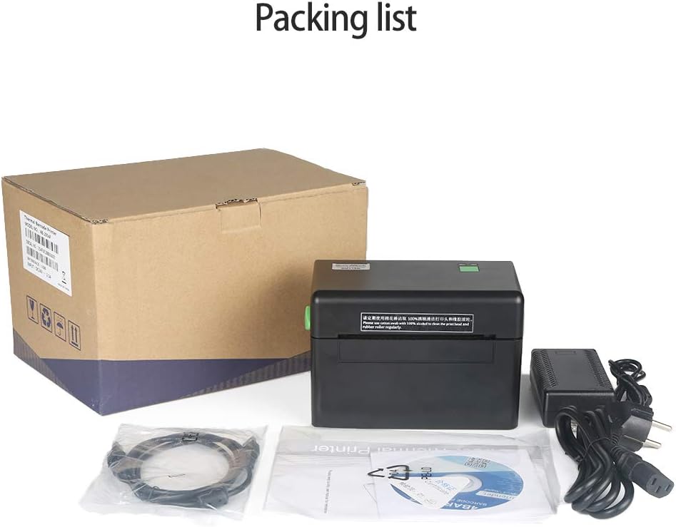 4×6 Direct Thermal Shipping Label Printer G86018