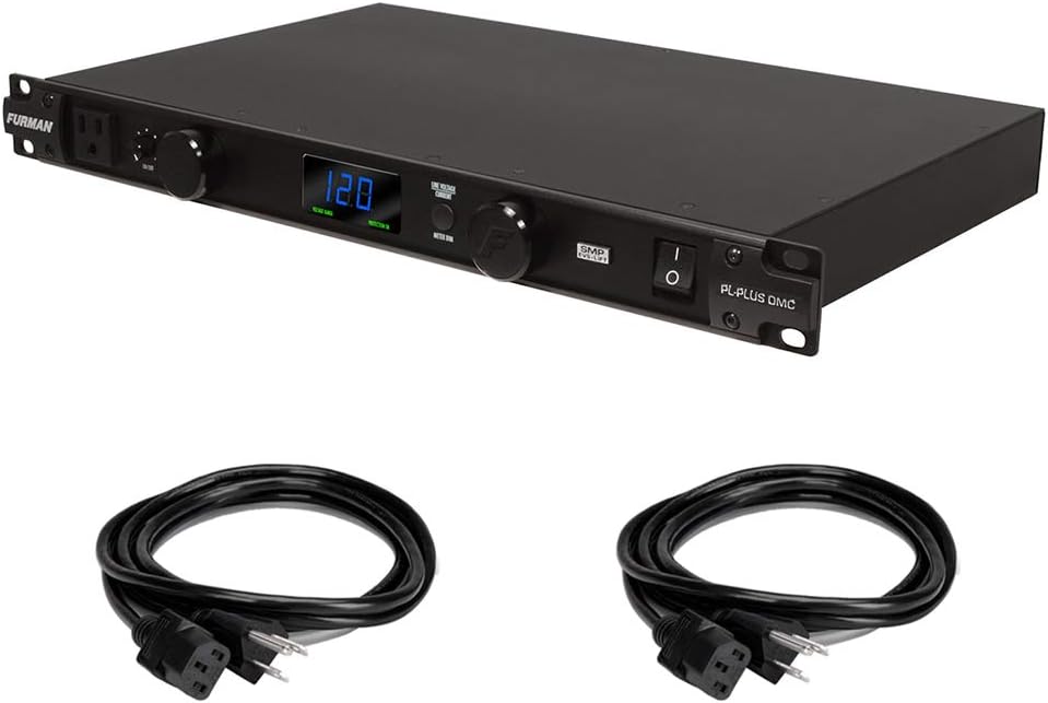 Power Conditioner with Voltmeter/Ammeter and Extension Cable Bundle Y66743