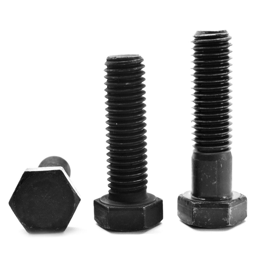 9/16x22-12 x 1 1/2x22 Coarse Thread Grade 8 Hex Cap Screw Alloy Steel Black Oxide M38522