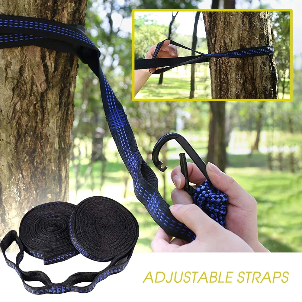 Double Camping Hammock for 2 Persons Portable J877051