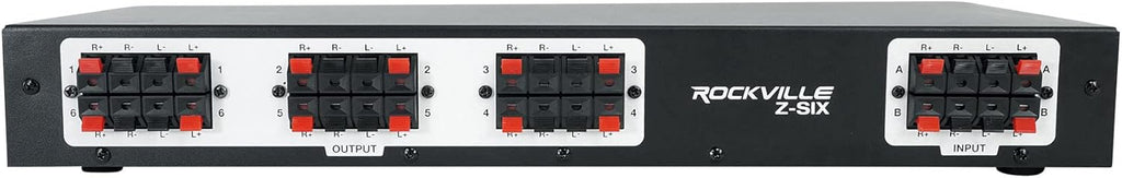 2 Source 6 Zone Audio Zoner with Volume Control O200274